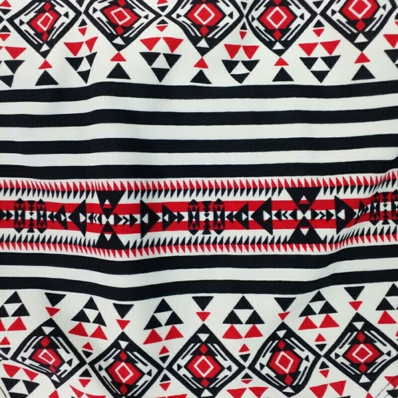 Ocean Pacific Black Native Print Bikini Bottoms Womens Size Large - Picture 5 of 8